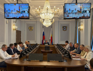Руководитель ГАУ РО «Государственная экспертиза проектов» принял участие в очередном заседании межотраслевого штаба